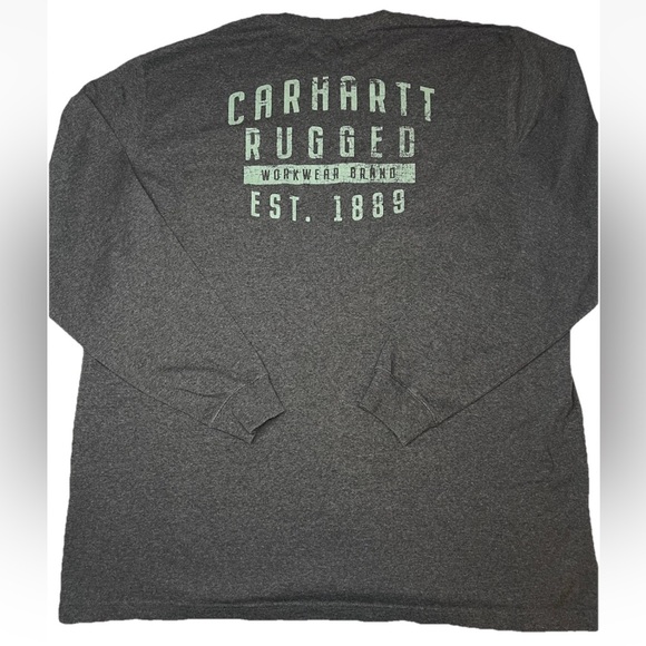 Carhartt Mens 2XLT Bundle 3 TShirts Long & Short Sleeve Original Fit Workwear - Picture 5 of 14